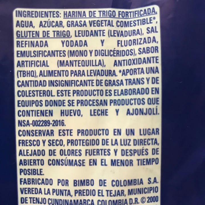 review photo of Bimbo Tostaos Bimbo, Sabor Mantequilla shared by @jhotananan on 24 Jun 2021 - review