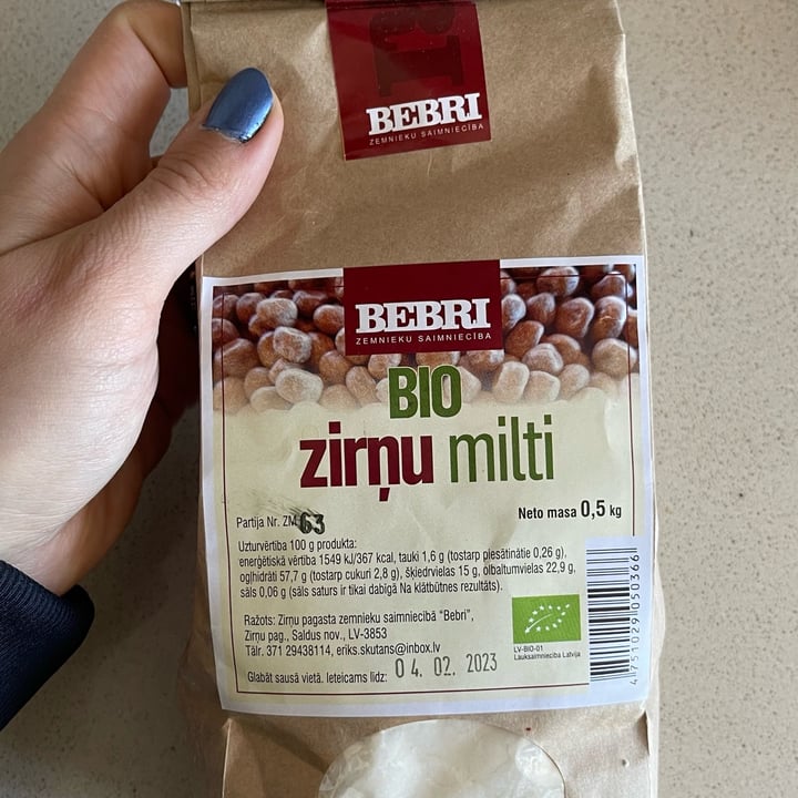 review photo of Bebri Bio zirnu milti shared by @robyburba on 14 Apr 2022 - review