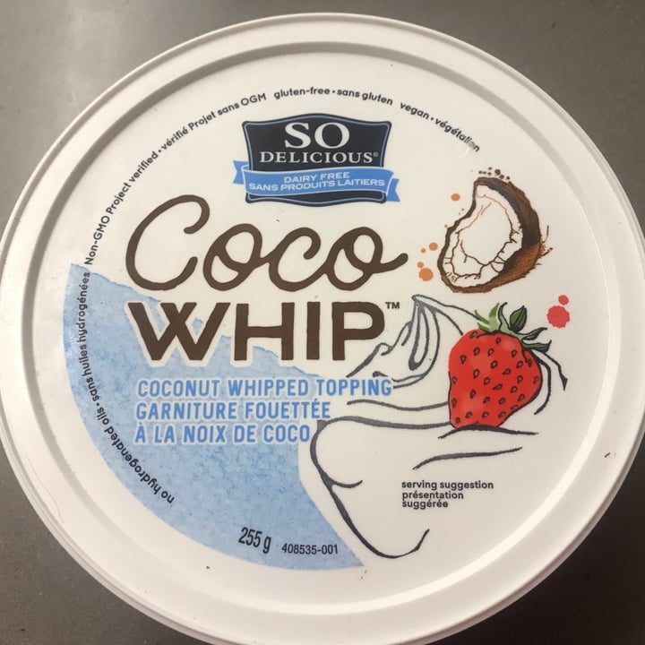 review photo of So Delicious Dairy Free Coco whip shared by @plantlove on 14 Feb 2022 - review