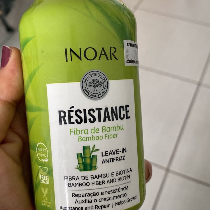 review photo of Inoar Leave-in AntiFrizz Résistance shared by @debirenata on 09 Oct 2022 - review