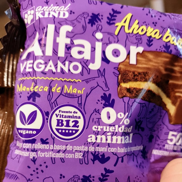 photo of Animal kind Alfajor Bañado En Chocolate shared by @deniseeeb on  21 Jul 2022 - review
