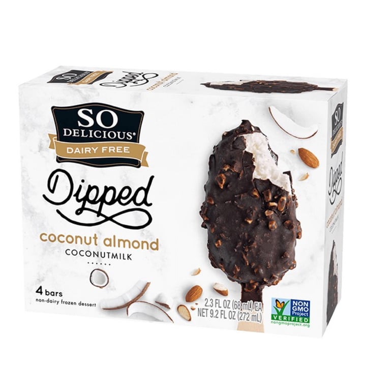 photo of So Delicious Dairy Free Dipped Coconut Almond Coconutmilk Frozen Dessert shared by @courtneygauthier on  01 Jul 2021 - review