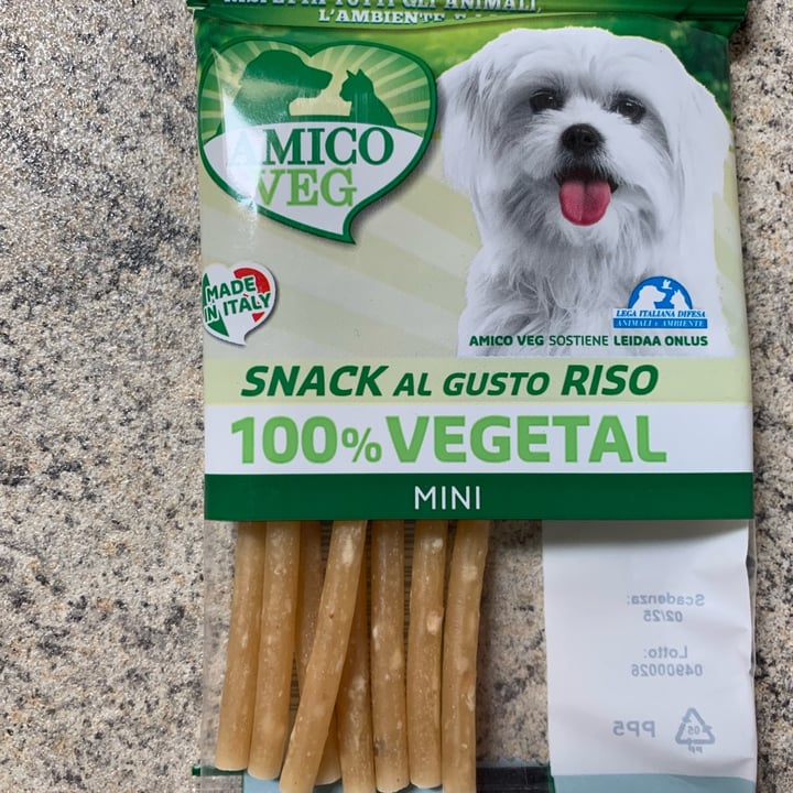 review photo of Amicoveg Snack Al Gusto Riso Mini shared by @martinabg on 30 Apr 2022 - review