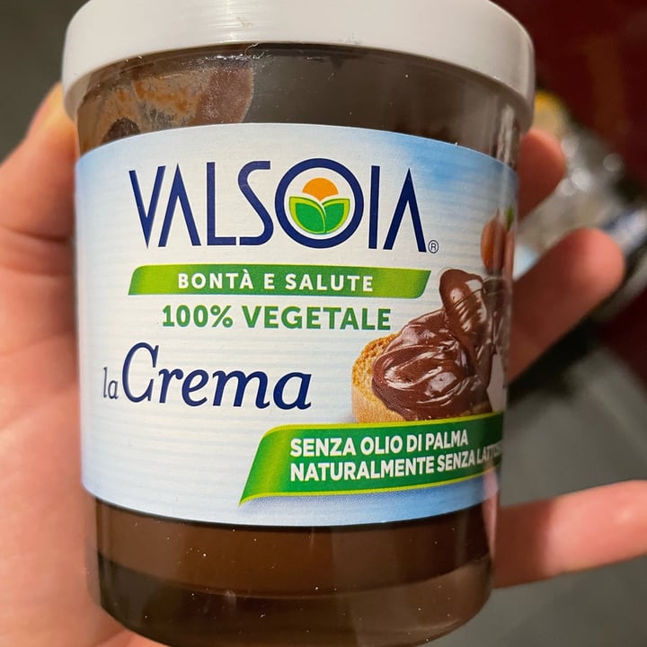 photo of Valsoia La Crema (Choco) shared by @francescaarpagaus on  11 Mar 2022 - review