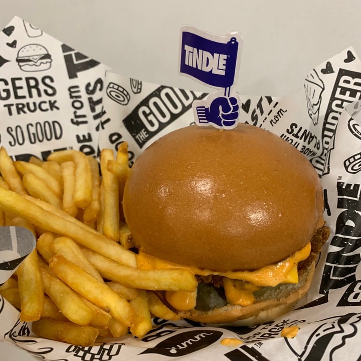 photo of The Goodburger Food Truck What The Cluck Burger shared by @happyveg on  14 Apr 2021 - review