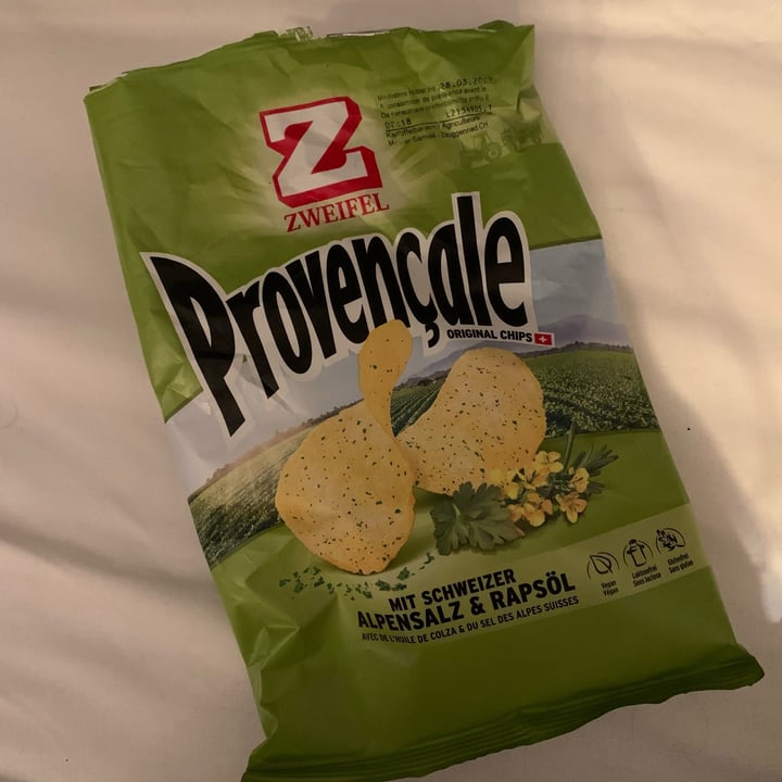 photo of Zweifel Crisps provençale shared by @aroleia on  29 Dec 2021 - review