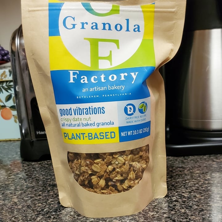 Granola factory Good Vibrations Crispy Date Nut All Natural Baked