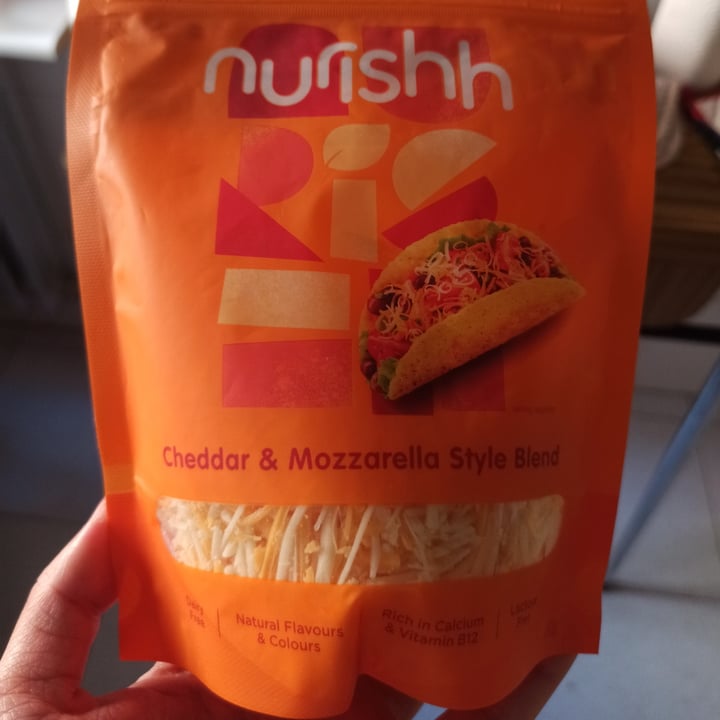 photo of Nurishh Queso rallado estilo cheddar shared by @mswinter on  02 Jun 2021 - review