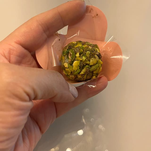 Photo of the dish “Brigadeiro de Pistache”