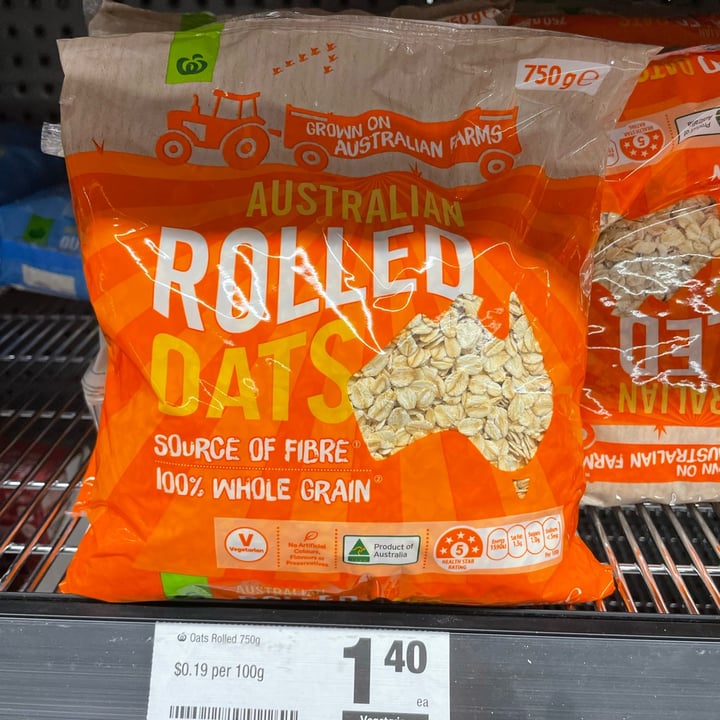 photo of Woolworths Australian rolled Oats shared by @tiffanysin on  04 Mar 2022 - review