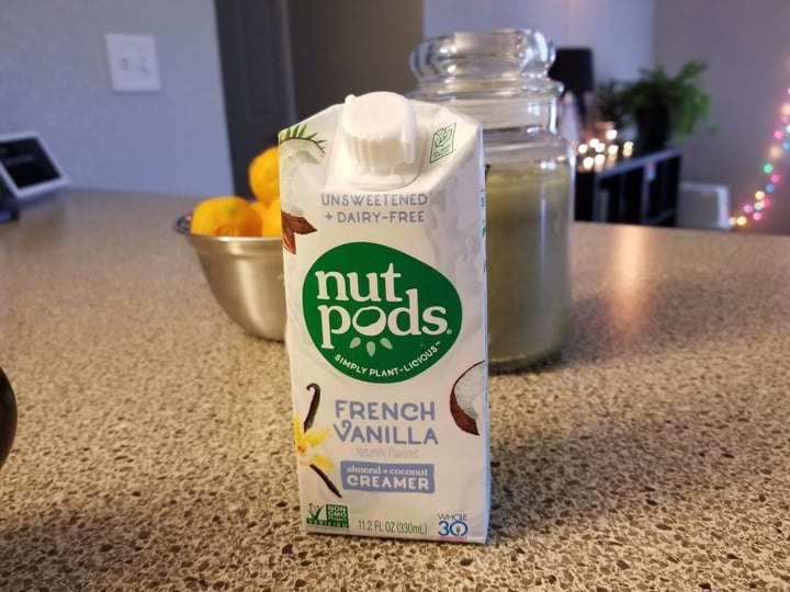 photo of nutpods French Vanilla Almond + Coconut Creamer shared by @shaykayg on  29 Dec 2019 - review