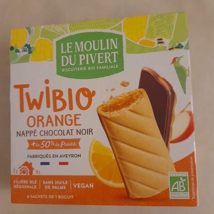 photo of Le Moulin Du Pivert Twibio Orange nappé chocolat noir shared by @alice50 on  22 Jun 2022 - review