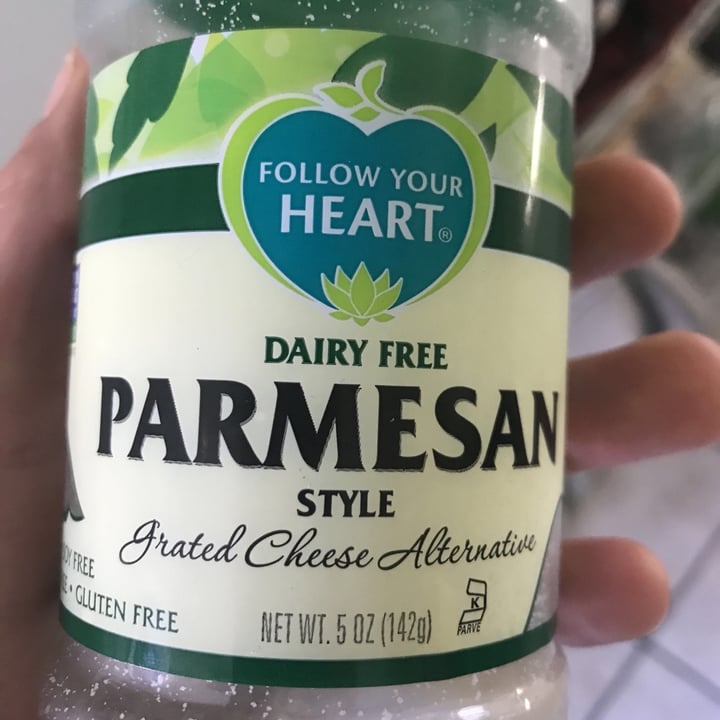 photo of Follow Your Heart Dairy-Free Parmesan Shredded shared by @wizquetzal333 on  04 Apr 2020 - review