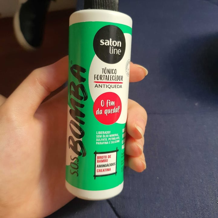 review photo of Salon line Tônico s.o.s bomba antiqueda shared by @yonanohime on 01 May 2022 - review