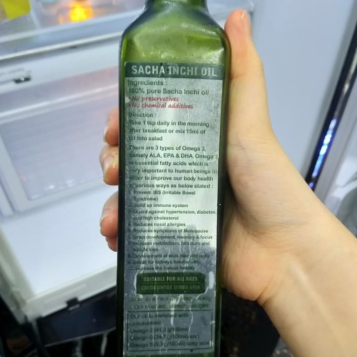 review photo of Sunrose Extra Virgin Sacha Inchi Oil shared by @minyowijaya on 09 Jun 2020 - review
