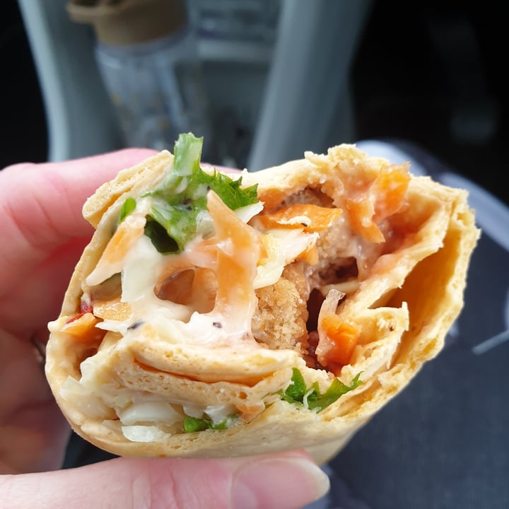 photo of Boots Vegan Southern fried chicken wrap shared by @jennia on  08 Nov 2020 - review