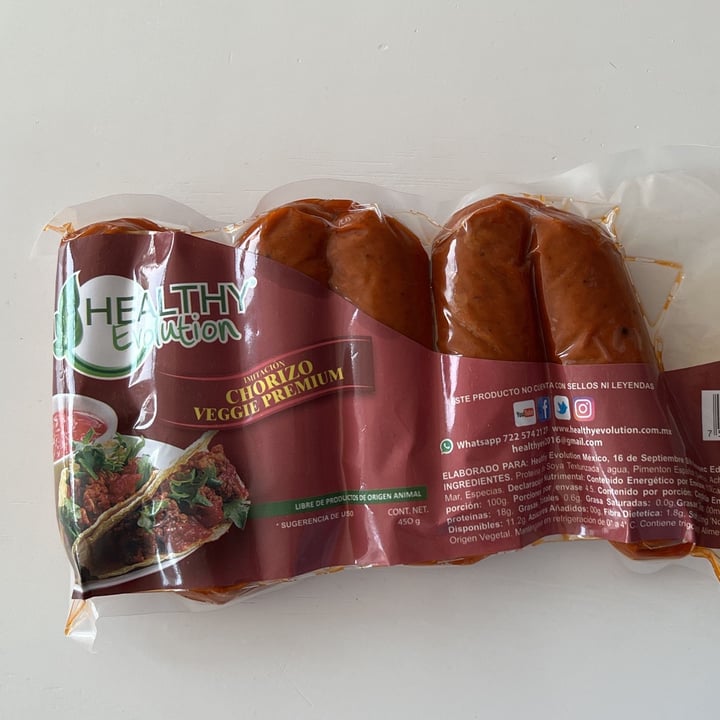 photo of Healthy Evolution Chorizo shared by @dayrihase on  21 Apr 2022 - review