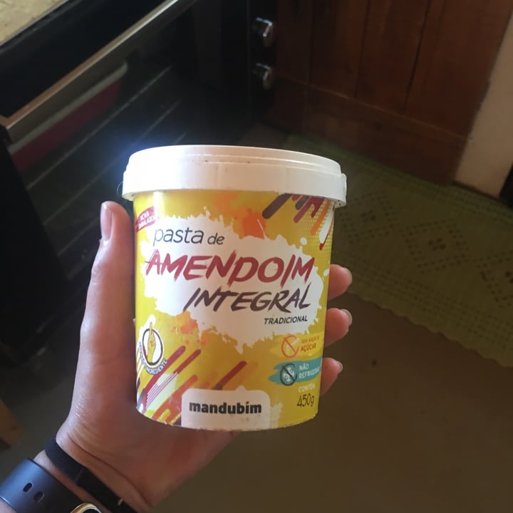 photo of Mandubim Pasta De Amendoim Integral Tradicional (Mandubim) shared by @johanjasselli on  12 Jul 2021 - review