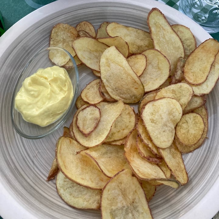 photo of Cibo Ristorante Vegano Chips con maionese vegana 🌱 shared by @carolae on  23 Jul 2021 - review