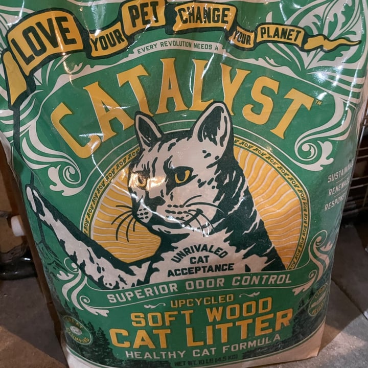catalyst upcycled soft wood cat litter Review abillion