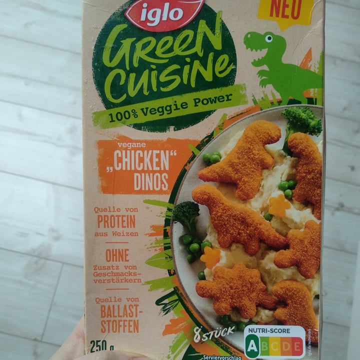 photo of iglo Green Cuisine Vegane "Chicken" Dinos shared by @farewell2flesh on  12 Nov 2022 - review