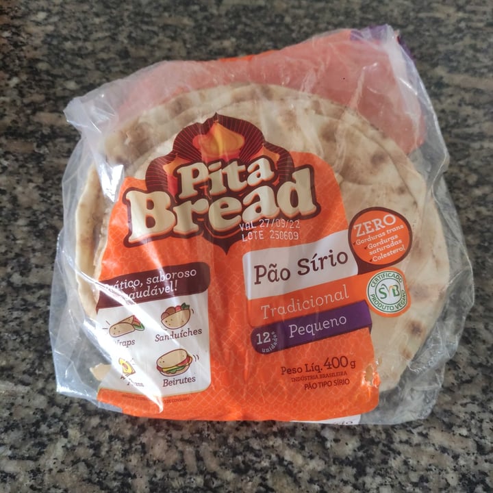 photo of Pita Bread Mini Pão Sirio shared by @niquepm on  23 Oct 2022 - review