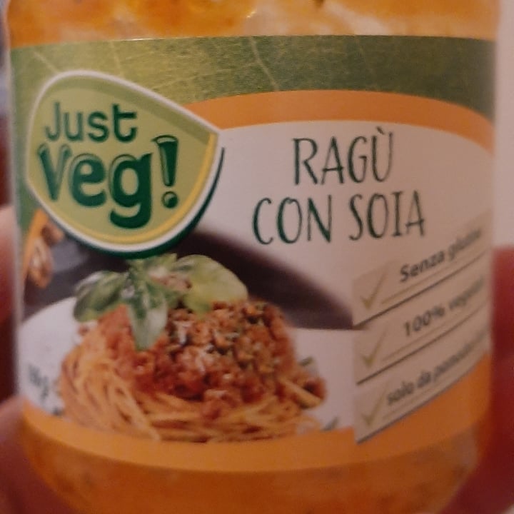 photo of Just Veg! (ALDI Italy) Ragù Con Soia shared by @sissicrissi on  04 Oct 2022 - review