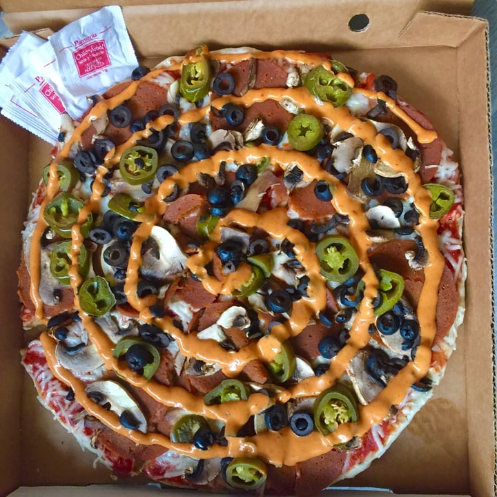 photo of Vegarum Pizza 12” personalizada shared by @comehierbas on  21 Apr 2020 - review