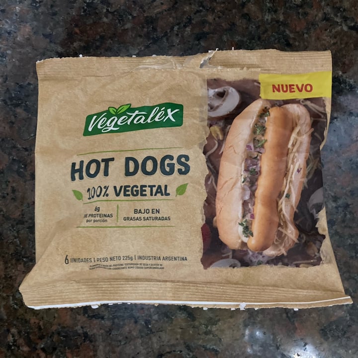 review photo of Vegetalex Hot dogs 100% Vegetal shared by @micaelacarnovale on 01 Feb 2022 - review