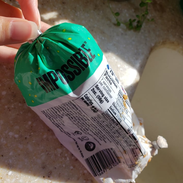 review photo of Impossible Foods Impossible Sausage (Ground - Spicy) shared by @jenicalyonclapsaddle on 07 Nov 2021 - review