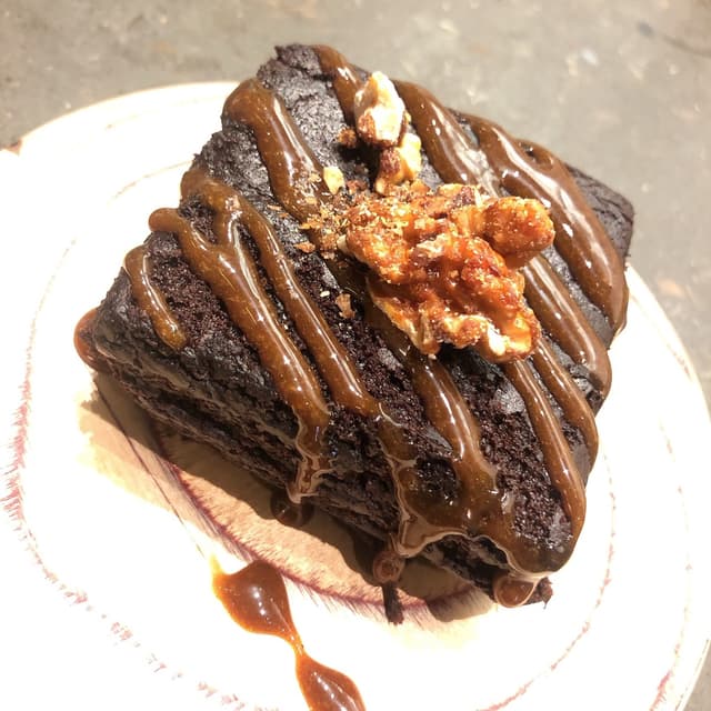 Photo du plat “Cauliflower mocha brownie”