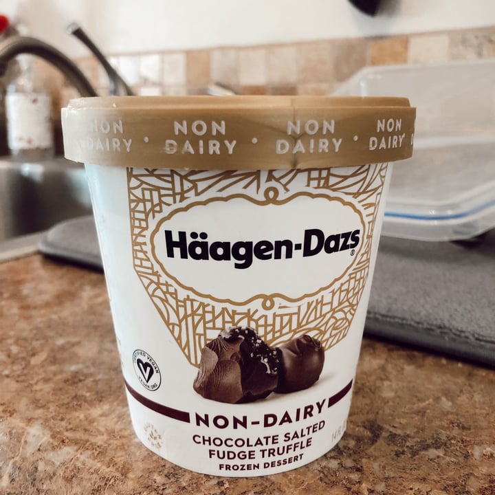 review photo of Häagen-Dazs Chocolate Salted Fudge Truffle shared by @melissamccaddon on 02 Jan 2021 - review