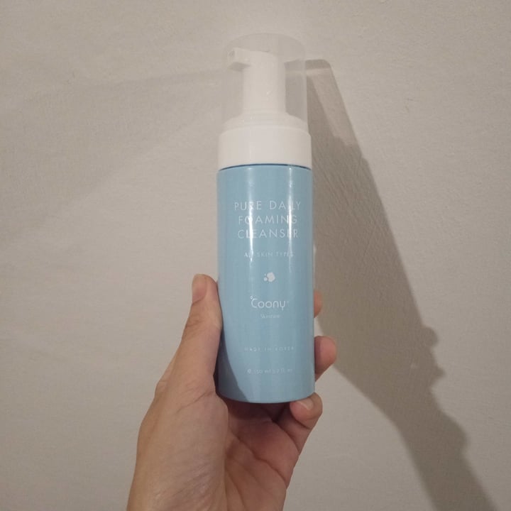 review photo of Coony Korean Beauty Lab Pure daily foaming cleanser shared by @nildatnr on 20 Feb 2022 - review