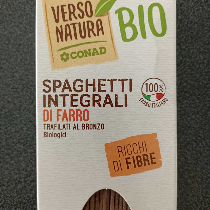 photo of Verso Natura Conad Veg Spaghetti integrali di farro shared by @simona92 on  29 Jan 2022 - review