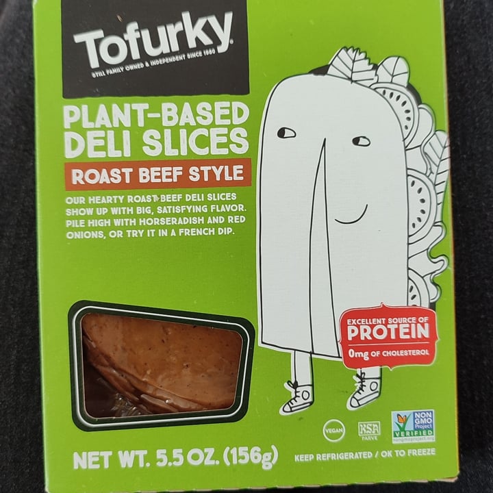 photo of Tofurky Plant-Based Deli Slices Roast Beef Style shared by @pickyrabbit on  21 Sep 2021 - review
