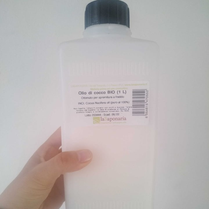 review photo of La Saponaria Olio di cocco Biologico shared by @aless91 on 29 Mar 2022 - review