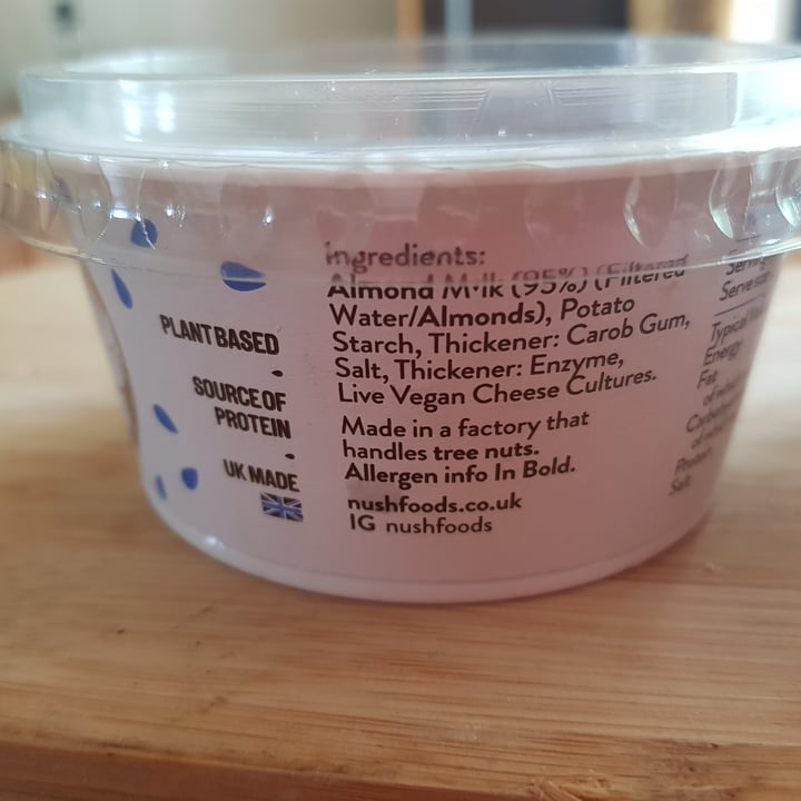 photo of Nush Almond Milk Cheese Natural shared by @julesjacie on  11 Jul 2021 - review