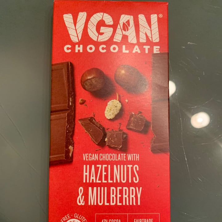 photo of VGAN Chocolate Vegan Chocolate With Hazelnuts & Mulberry shared by @cayo on  11 May 2021 - review