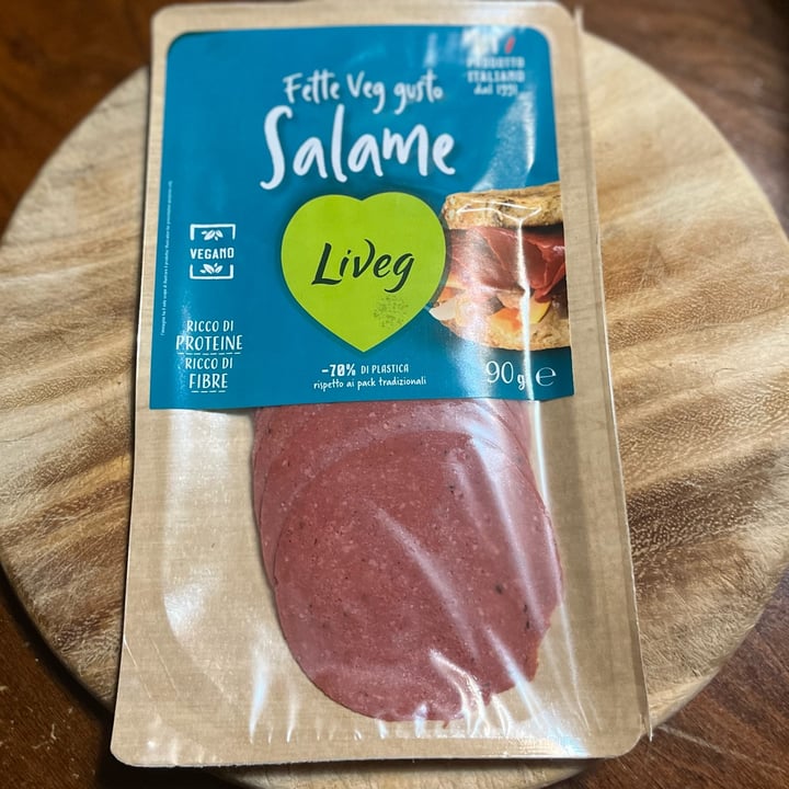 photo of Liveg Fette veg gusto salame shared by @brunaboogie on  27 Oct 2022 - review
