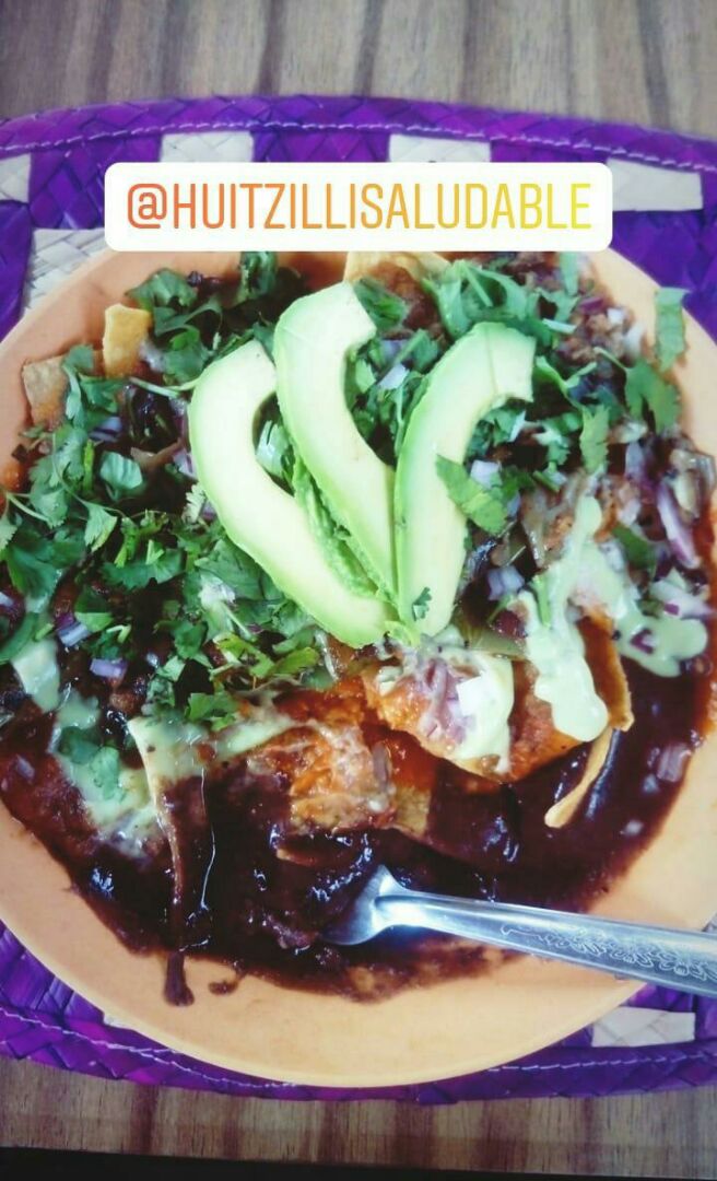 photo of Huitzilli Saludable Chilaquiles shared by @francocinavegano on  09 Dec 2019 - review
