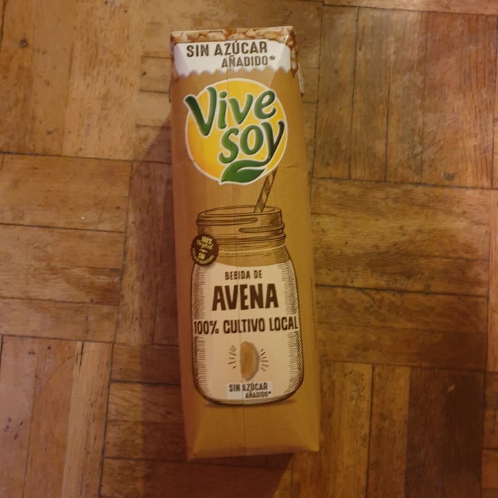 photo of ViveSoy Bebida de Avena 100% cultivo local shared by @batvegan on  29 Sep 2021 - review