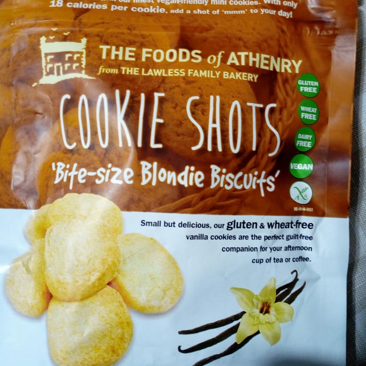 photo of The foods of athenry Cookie shots Blondie Biscuits shared by @ferreirautkina on  20 Apr 2022 - review