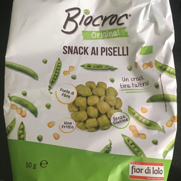 photo of Fior di iodio Biocroc Snack ai Piselli shared by @pdc on  20 Mar 2022 - review