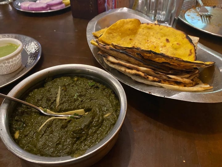 review photo of Urban Tadka Sarson Ka Sag Makki Do Roti shared by @veggieinsingapore on 24 Dec 2019 - review