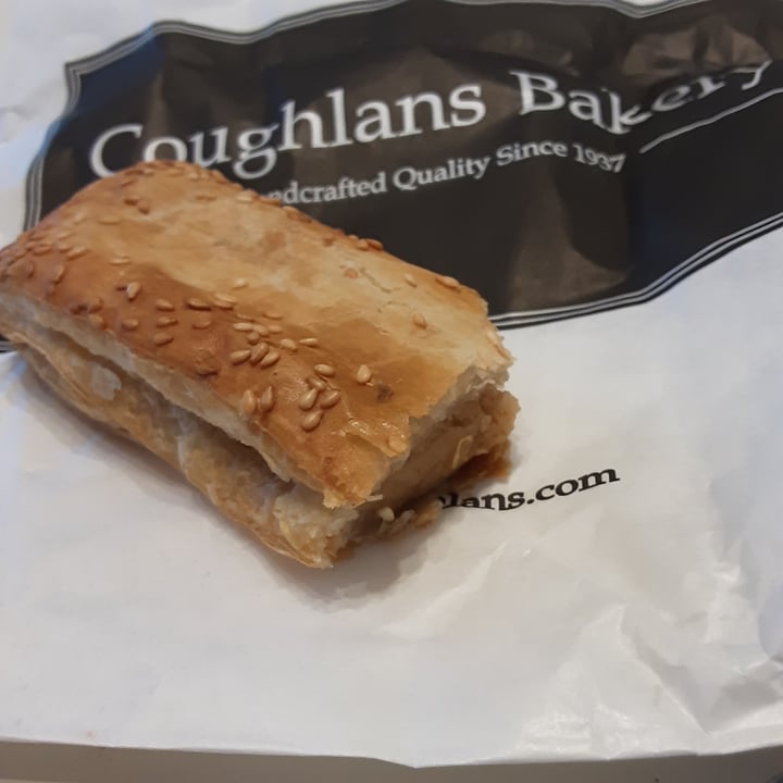 photo of Coughlans Bakery Sutton Vegan Sausage Roll (Traditional) shared by @waitrosevegan on  17 Jan 2021 - review