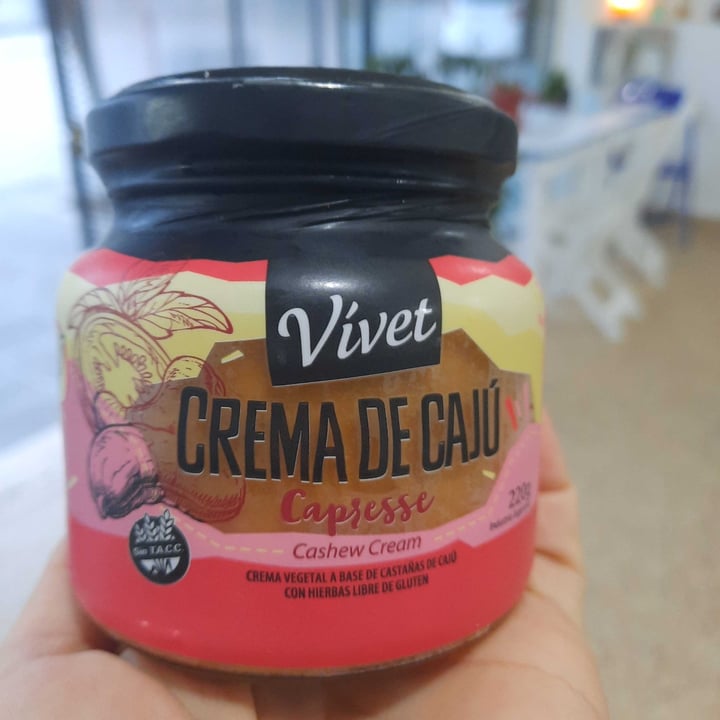 photo of Vívet Crema de Cajú Capresse shared by @marianamalacarne on  28 Jan 2021 - review