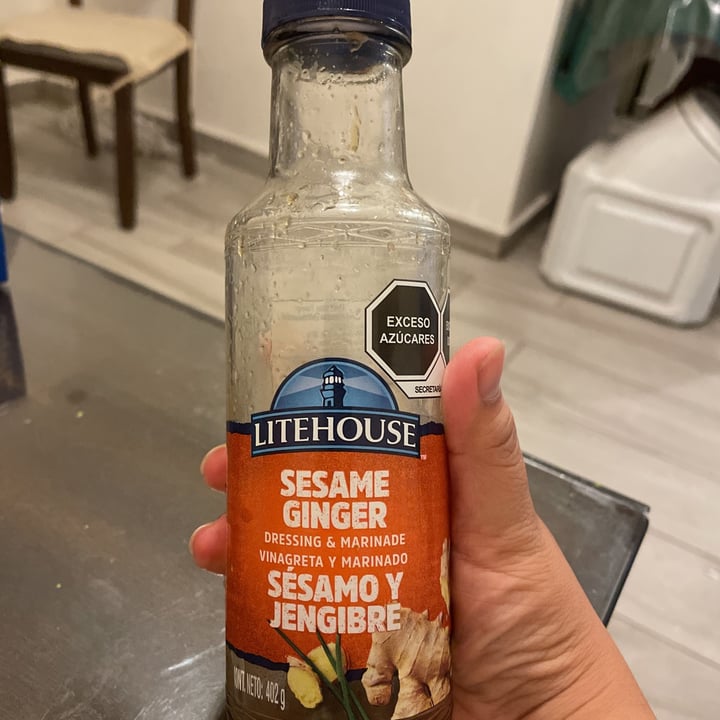 review photo of Litehouse Aderezo jengibre y ajonjolí tostado shared by @dianisms on 16 Sep 2021 - review