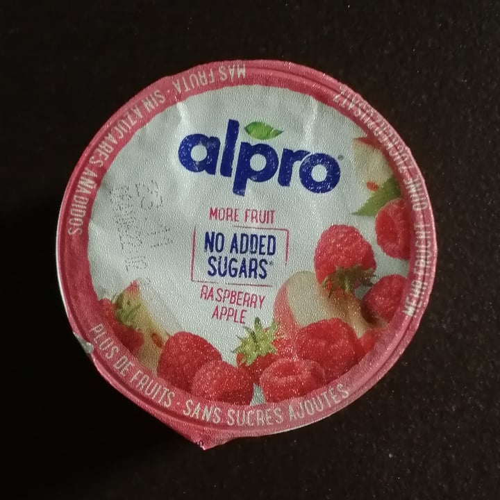 Alpro No Added Sugar Raspberry Apple Review | abillion