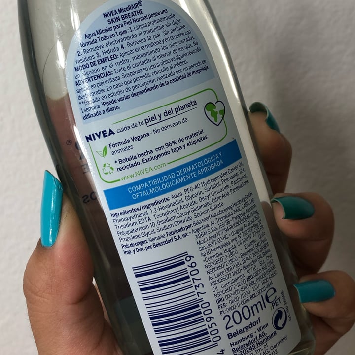 photo of Nivea Agua MicellAIR shared by @jimbra on  27 Feb 2022 - review