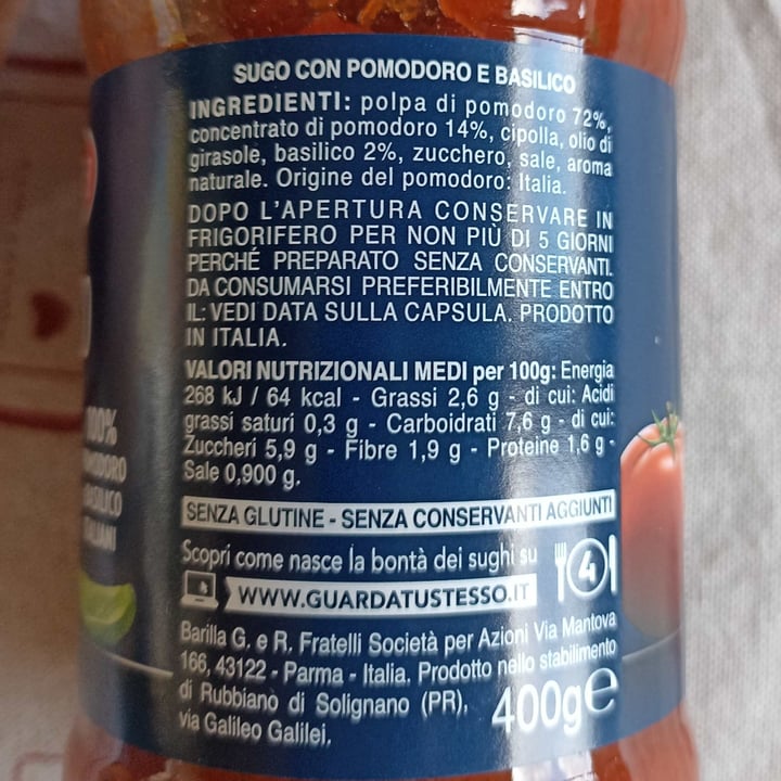 photo of Barilla Basilico shared by @anna22 on  17 Apr 2022 - review